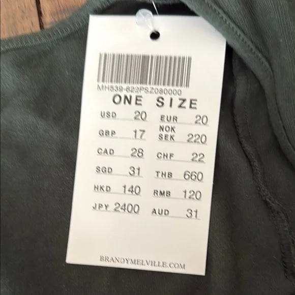 Dark Green Women's Top - Picture 4 of 4